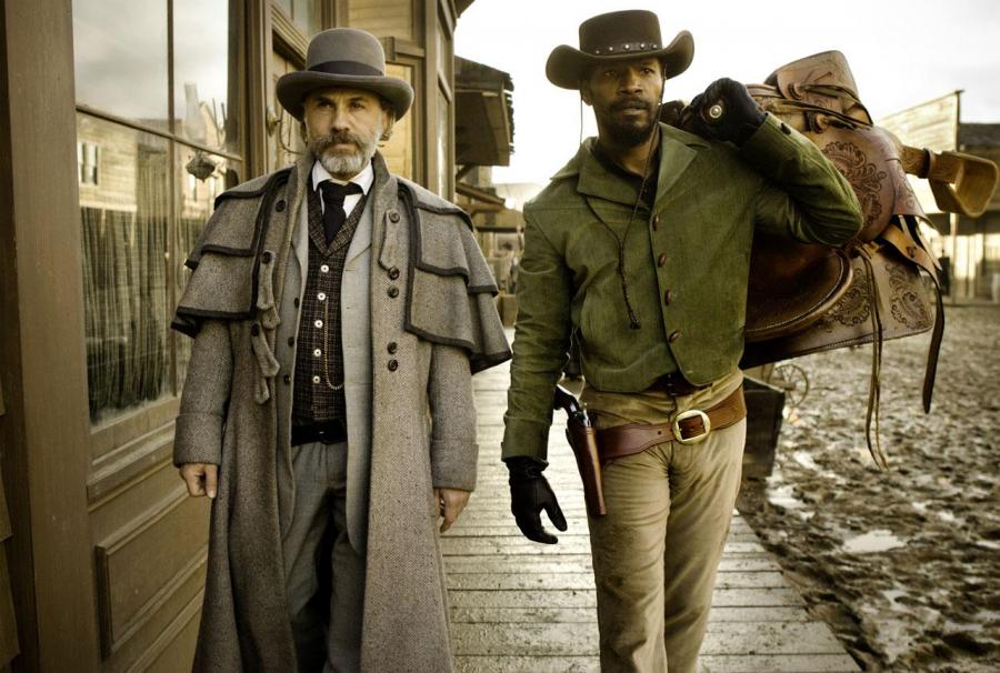 Christoph Waltz i Jamie Foxx