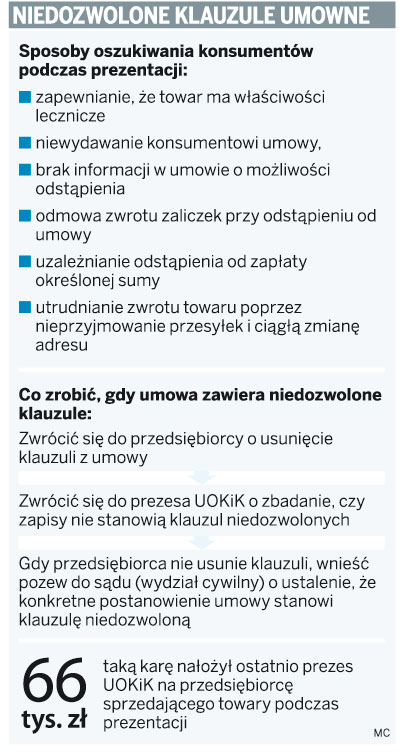 <strong>Towar</strong> z prezentacji można zwrócić w ciągu 10 dni