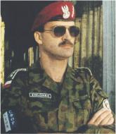 Chorąży Stefan Zielonka. Reprodukcja Bogdan Hrywniak
