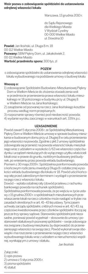 Jak się wyłączyć ze spółdzielni i założyć <strong>wspólnotę</strong> <strong>mieszkaniową</strong>