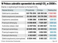 W Polsce zabrakło uprawnień do emisji CO2 w 2008 r.