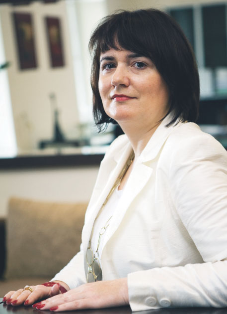 Joanna Długokęcka, prezes zarządu WYG HR Consulting, firmy zajmującej się doradztwem personalnym, należącej do międzynarodowej grupy WYG International. Spółka jest własnością brytyjskiej grupy kapitałowej White Young Green Fot. Marek Matusiak