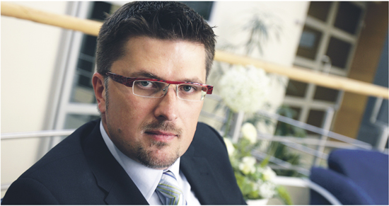Mateusz Sobula, dyrektor ds. marketingu i sprzedaży Medicover Ubezpieczenia Fot. Wojciech Górski