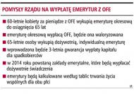 Rząd: od 2009 roku <strong>emerytury</strong> okresowe dla <strong>kobiet</strong> za pieniądze zgromadzone w OFE