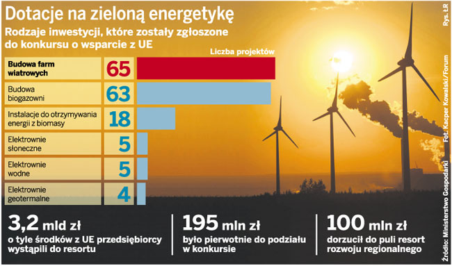 Rząd dokłada miliony do odnawialnych źródeł energii. Firmy chcą więcej