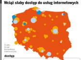 Wciąż słaby dostęp do usług internetowych