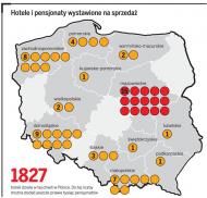 Hotele i pensjonaty wystawione na sprzedaż