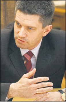 Jacek Kapica, wiceminister finansów, szef Służby Celnej Fot. Marek Matusiak