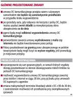Główne projektowane zmiany