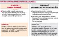 <strong>Od</strong> odzyskanych nieruchomości nie ma <strong>podatku</strong>