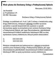 Jak się bronić przed niechcianymi SMS-ami o konkursach i loteriach (WZÓR PISMA)
