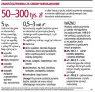 Pokrzywdzeni żądają nawet 300 tys. zł