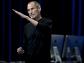 Steve Jobs, CEO Apple Inc, przemawia do przedstawicieli mediów podczas prezentacji produktu Apple w San Francisco, Kalifornia, USA