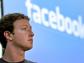 Mark Zuckerberg, założyciel i CEO Facebook Inc, przemawia na konferencji prasowej w siedzibie firmy w Palo Alto, Kalifornia, USA
