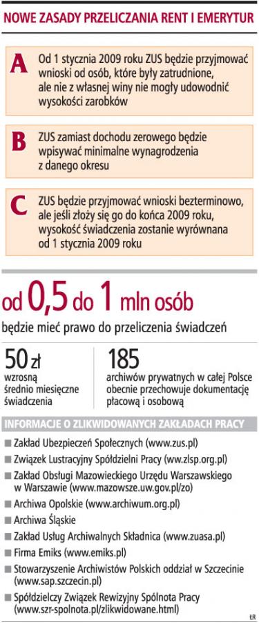 Raport GP: jak <strong>podwyższyć</strong> <strong>emeryturę</strong> mimo zniszczonej dokumentacji