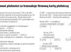 Jak zaksięgować płatności za transakcje firmową kartą płatniczą