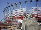 Stadion Narodowy w Warszawie w budowie