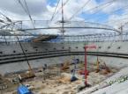 Stadion Narodowy w Warszawie w budowie. Fot. Newspix