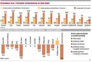 Dynamika płac i poziomu zatrudnienia w 2008 roku