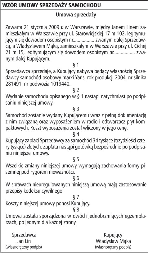Jak bezpiecznie i skutecznie kupić używany <strong>samochód</strong> od jego właściciela