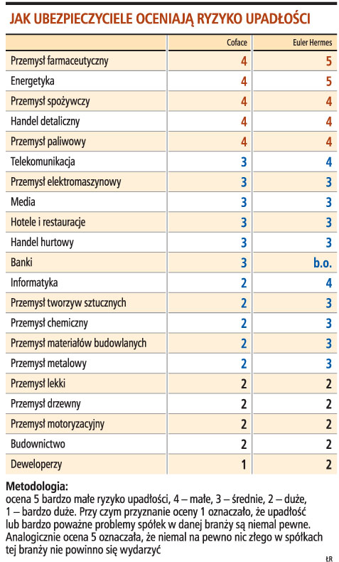 Jak ubezpieczyciele oceniają ryzyko upadłości