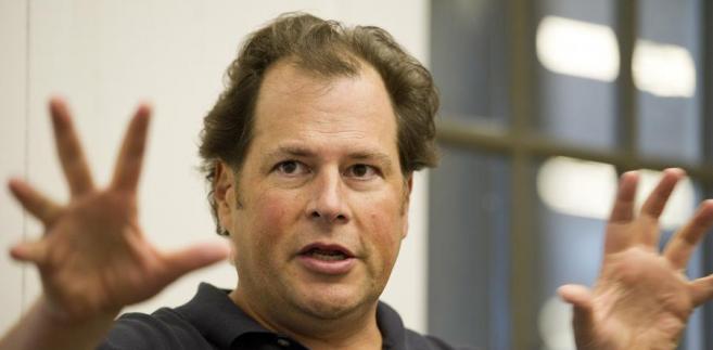 Marc Benioff, założyciel, przewodniczący rady nadzorczej i dyrektor wykonawczy w Salesforce.com Inc., najbardziej innowacyjnej firmie według magazynu Forbes.