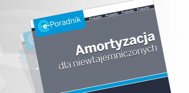 e-Poradnik: Amortyzacja dla niewtajemniczonych