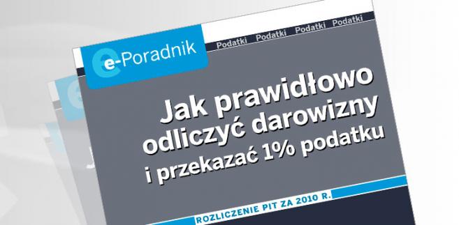 e-Poradnik: Jak prawidłowo odliczyć darowizny i przekazać 1% podatku