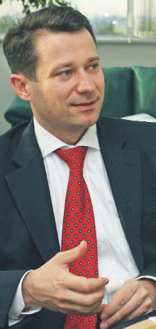 Mirosław Godlewski, prezes Netii od 23 stycznia 2007 r. Wcześniej był m.in. prezesem Opoczna. Pracował też w Pepsi-Cola General Bottlers Poland Fot. Marek Matusiak