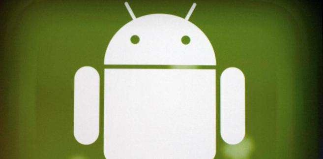 Logo Google Android. Fot. David Paul Morris/Bloomberg