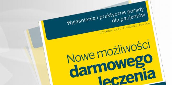 e-Poradnik: Nowe możliwości darmowego leczenia