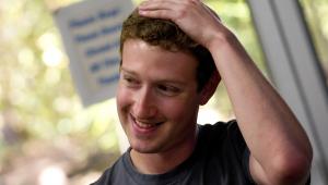 Mark Zuckerberg z Facebooka. Fot. David Paul Morris/Bloomberg