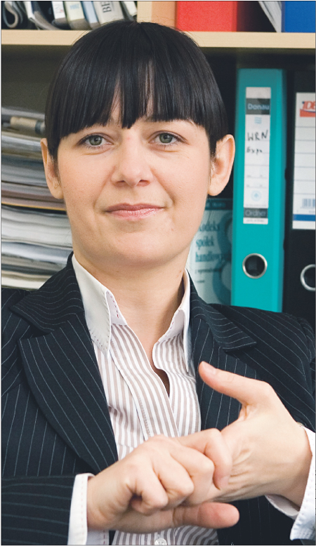 Katarzyna Cyprynowska, prezes zarządu firmy Nowy Adres Fot. Wojciech Górski