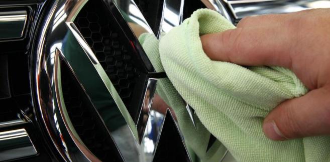 Logo Volkswagena. Fot. Jochen Eckel/Bloomberg