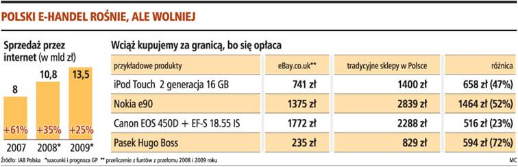 Polacy wydadzą na e-zakupy 13 mld zł