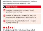 Emeryt, aby otrzymać świadczenie, musi się zwolnić ze wszystkich miejsc pracy