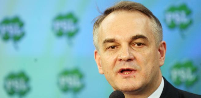Wicepremier, minister gospodarki Waldemar Pawlak