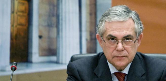 Premier Grecji Lukas Papademos