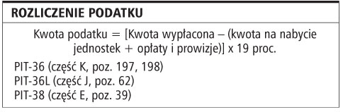 Zyski z zagranicznych fundusz trzeba wykazać w <strong>PIT</strong>