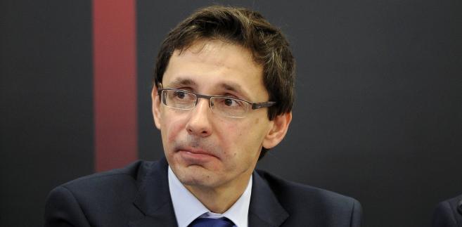 Minister Skarbu Mikołaj Budzanowski 