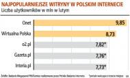 Najpopularniejsze witryny w polskim internecie