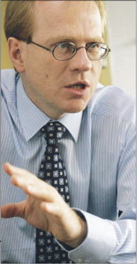 Ludwik Sobolewski, prezes Giełdy Papierów Wartościowych Fot. Wojciech Górski