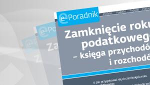 Zamknięcie roku podatkowego - księga przychodów i rozchodów