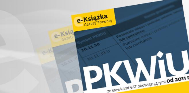 e-book: PKWiU ze stawkami VAT obowiązującymi od 2011r.