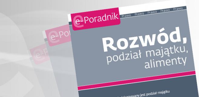e-book: Rozwód, podział majątku, alimenty