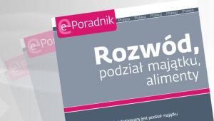Rozwód, podział majątku, alimenty