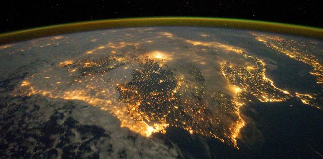 Półwysep Iberyjski Fot. dzięki uprzejmości NASA / JPL-Caltech