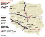 Wykaz miejsc obsługi podróżnych (MOP) na autostradach