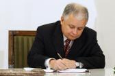 Prezydent Lech Kaczyński podpisał ustawę budżetową na 2010 rok.