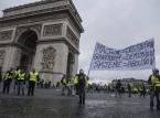 Francja: W Paryżu starcia "żółtych kamizelek" z siłami bezpieczeństwa
